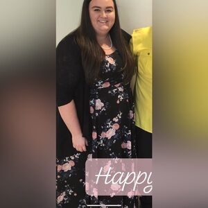 Floral maxi dress 4x